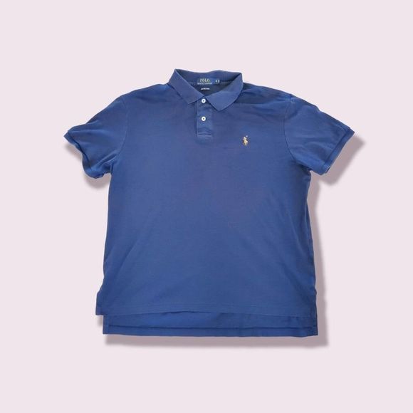Polo Ralph Lauren Other - Polo Ralph Lauren Embroidered Logo Shirt Cropped Size XL Pima Soft Touch
